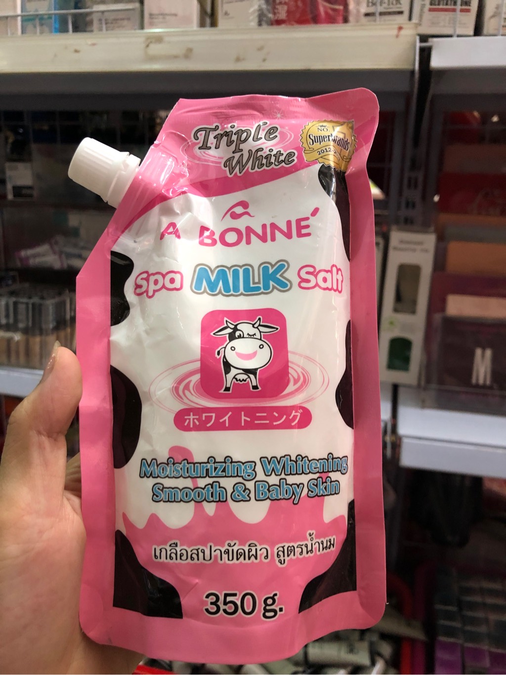 Muối tắm bò