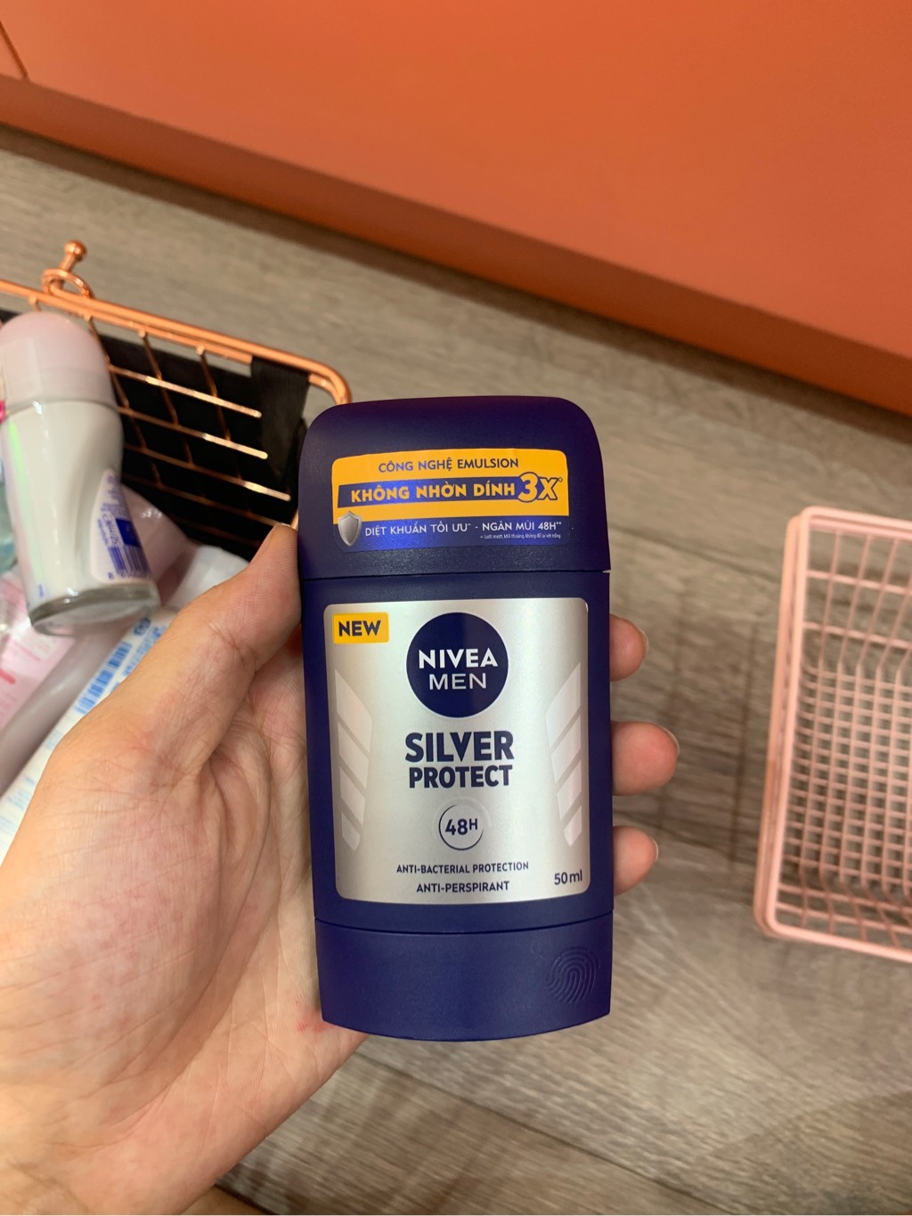 Sáp Ngăn Mùi Nivea Silver