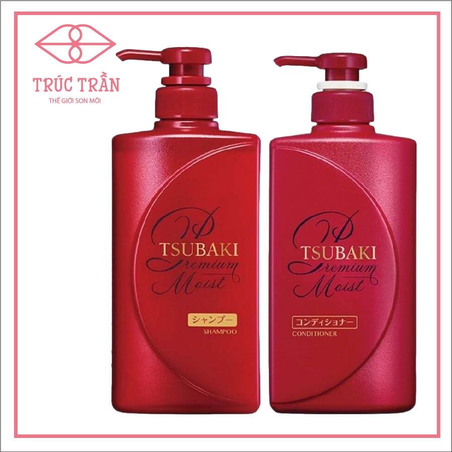 Dầu Xả TSUBAKI Đỏ