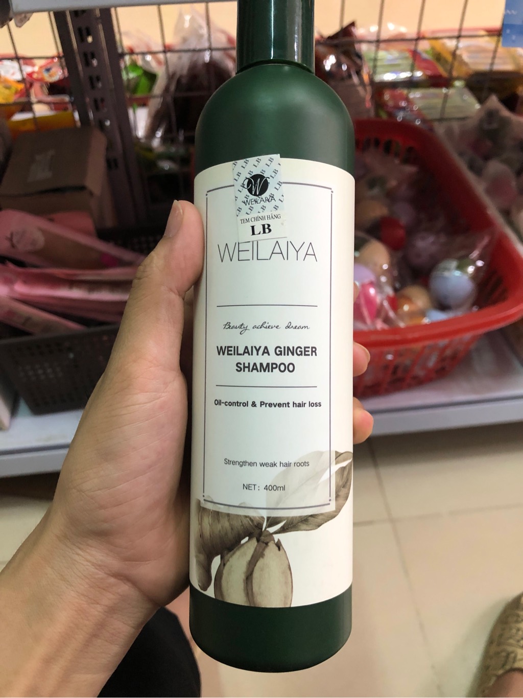 Gội Xả Weilaiya ginger
