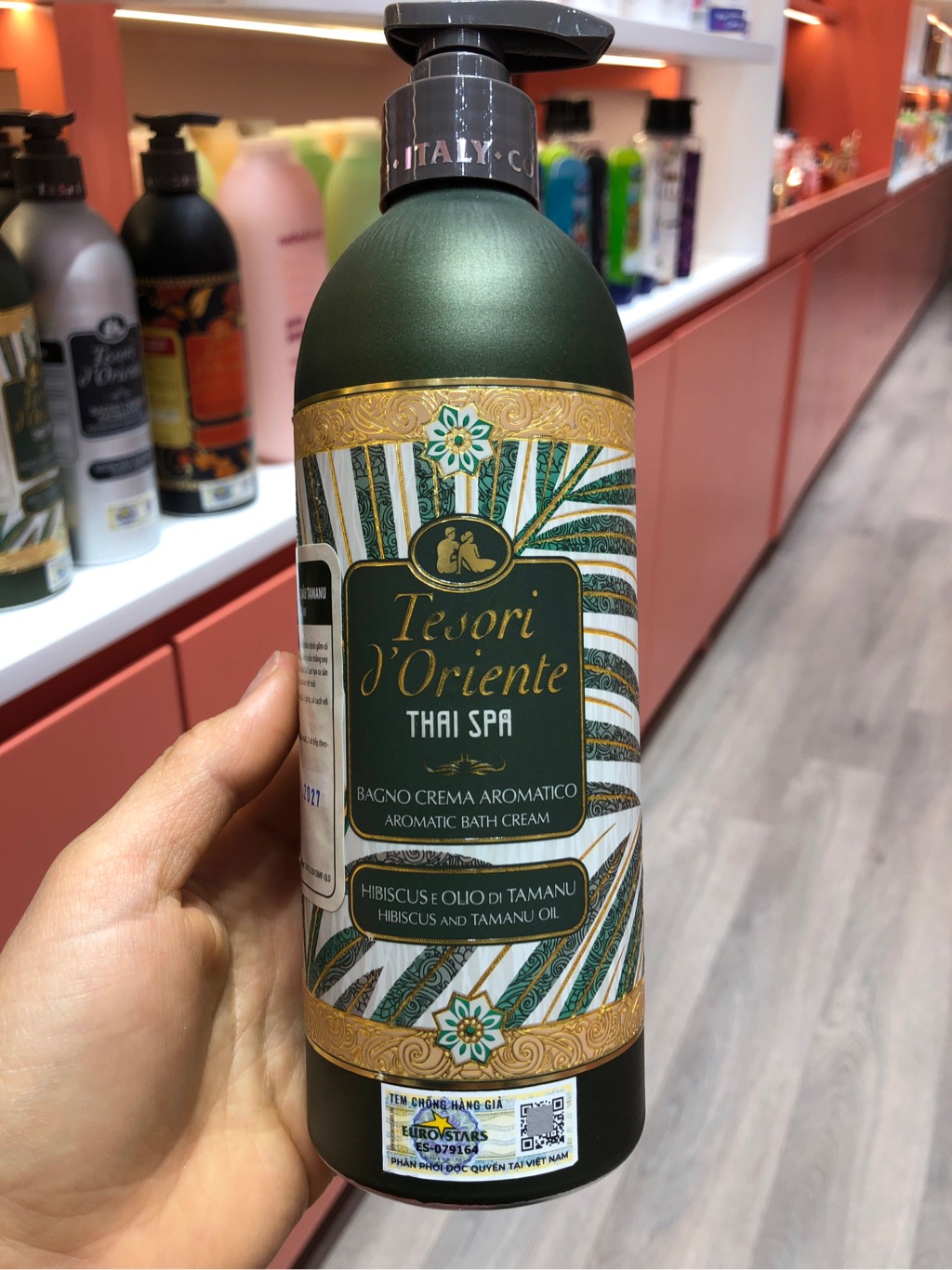 Sữa tắm Tesori 500ml