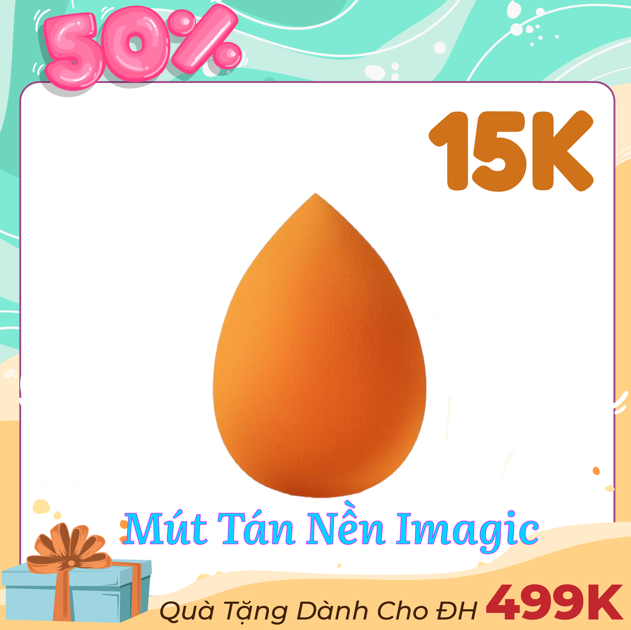 Mút trang điểm imagic ry 302