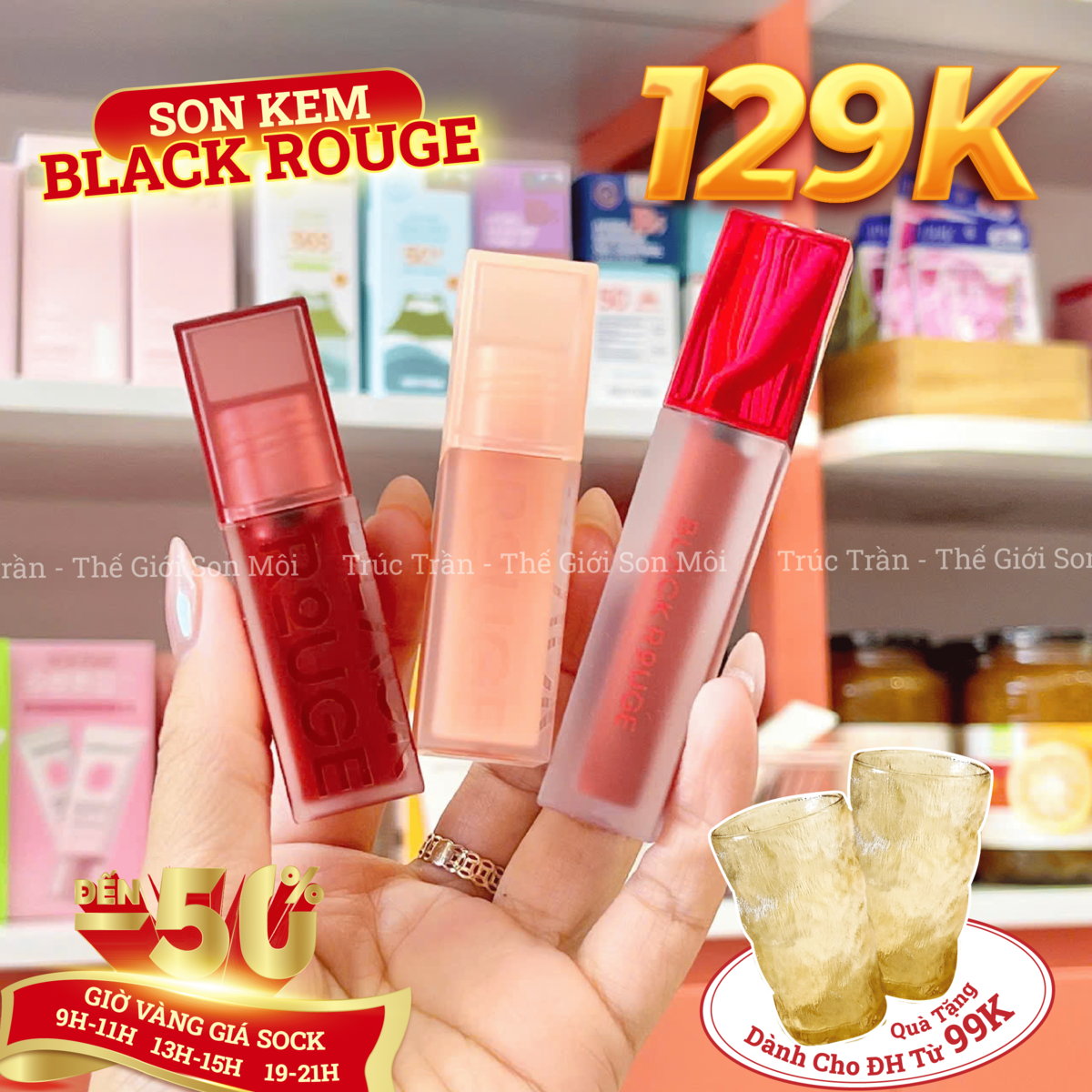 Son black rouge A01