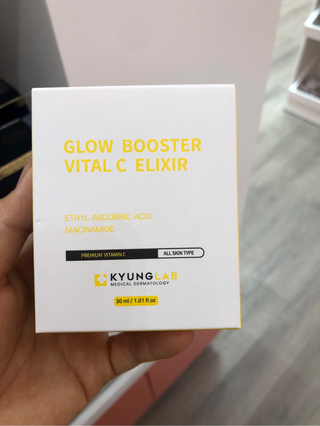 Glow Booster Vital C Elixir Kyung Lab Vàng