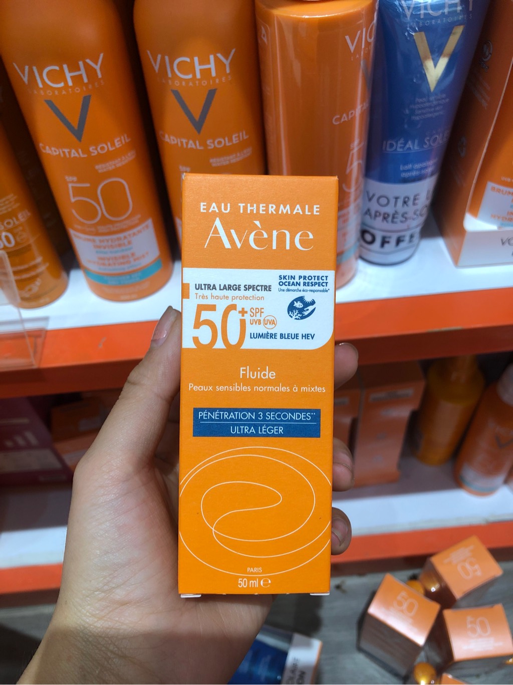 Kem Chống Nắng Avene Da Thường 50ml