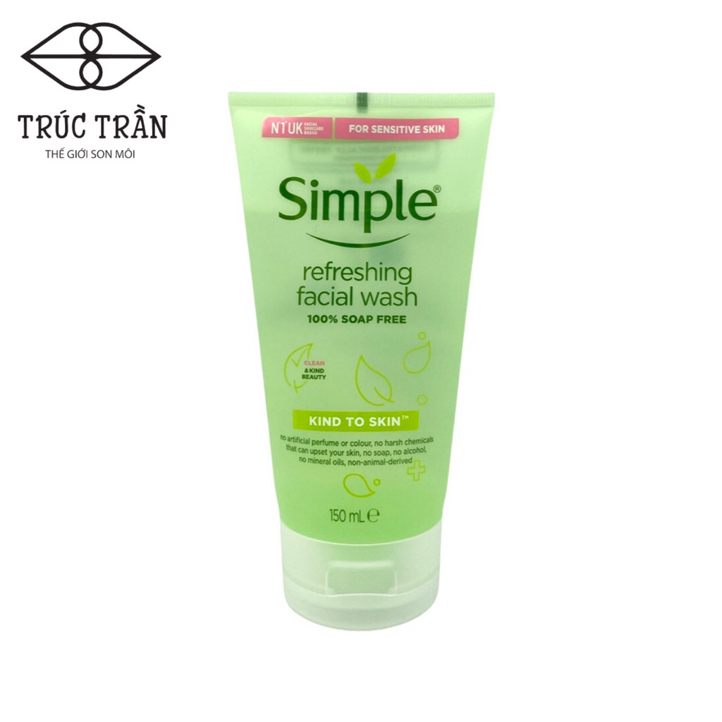 Sữa rửa mặt Simple