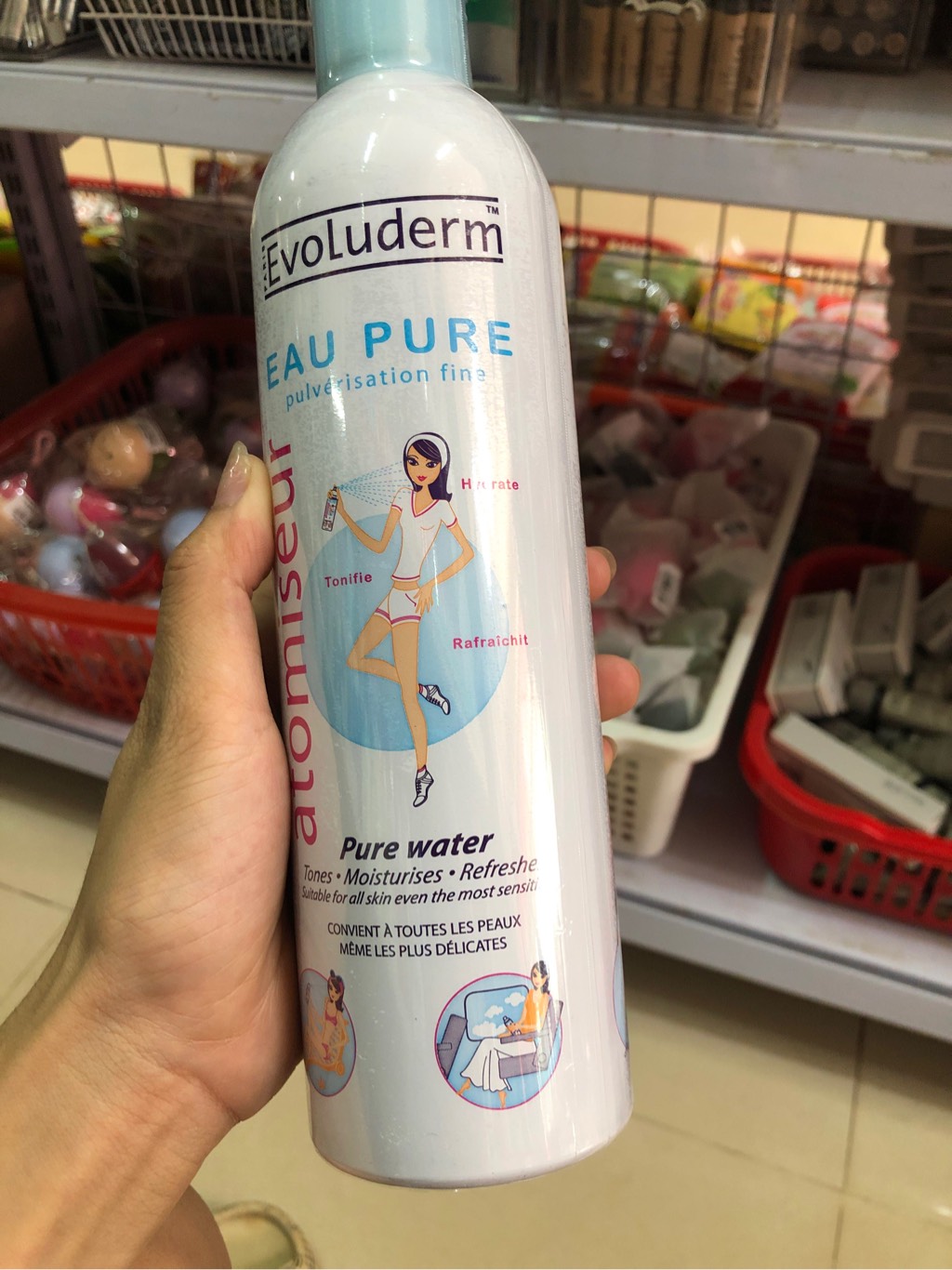 Xịt khoáng evolum 400ml
