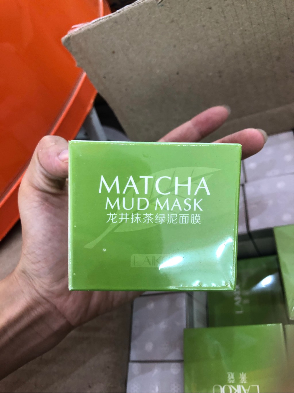 Mặt nạ matcha trà xanh