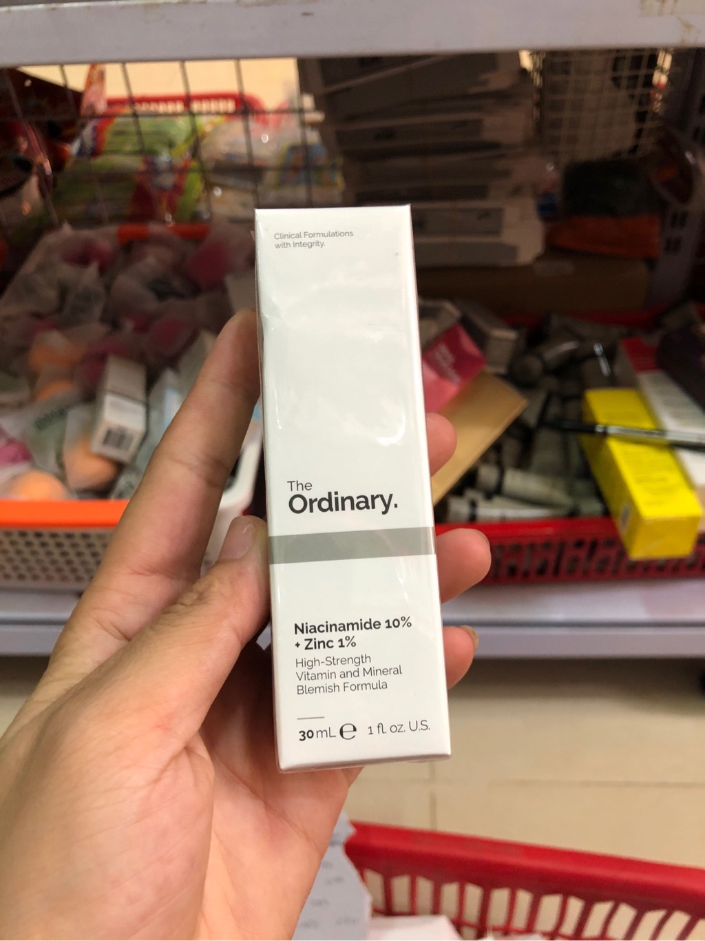 Serum zin c 1% the ordinary
