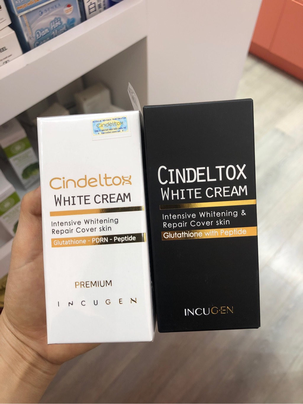 Kem Dưỡng Trắng Da Cindel Tox White Hàn Quốc