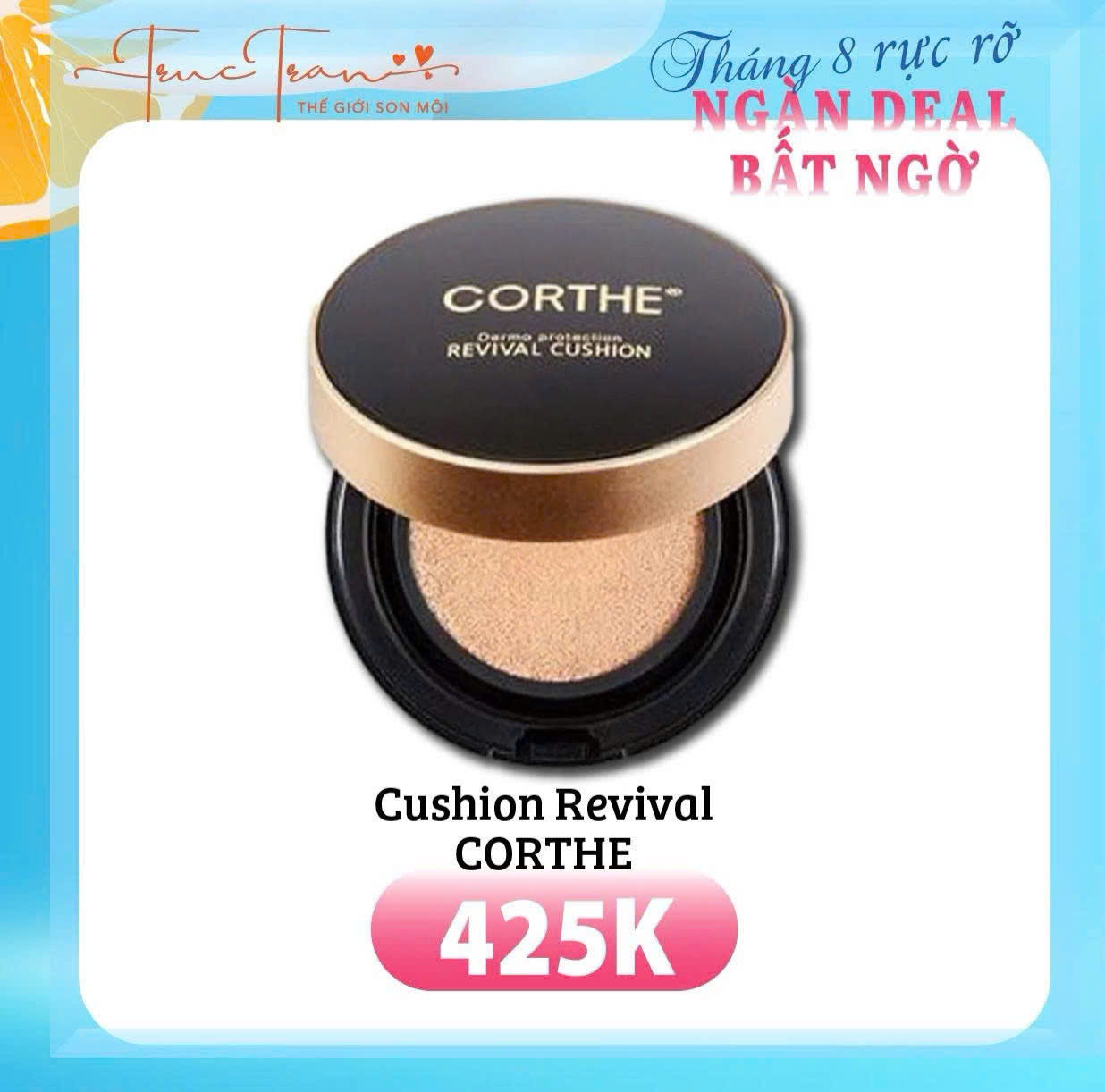 Phấn Nước Corthe Dermo Protection Revival Tone 21 15g