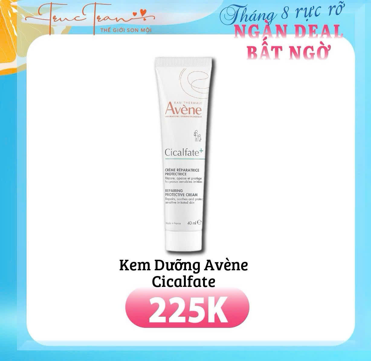 Kem dưỡng Avene Cicalfate