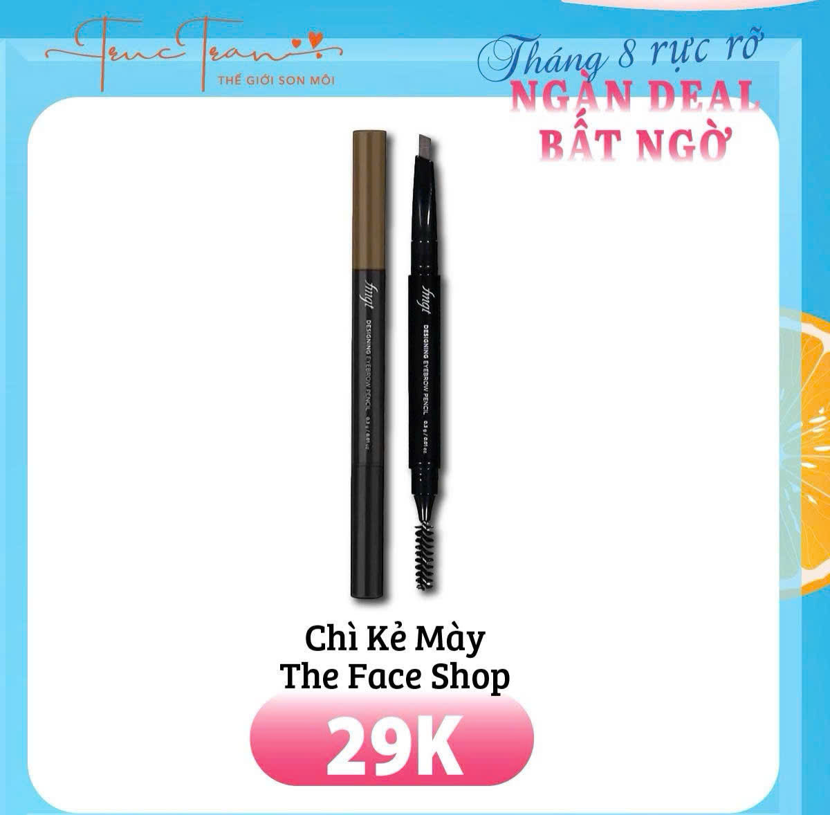 Chì kẻ mày the face shop