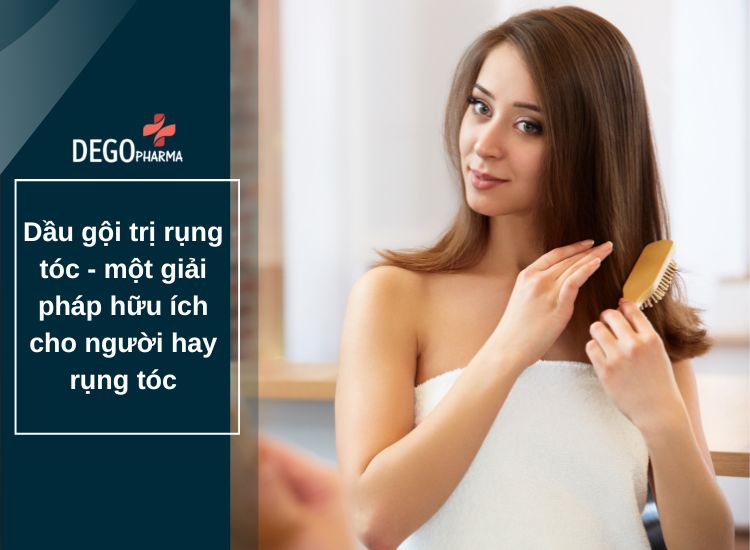 Dầu gội trị rụng tóc - một giải pháp hữu ích cho người hay rụng tóc