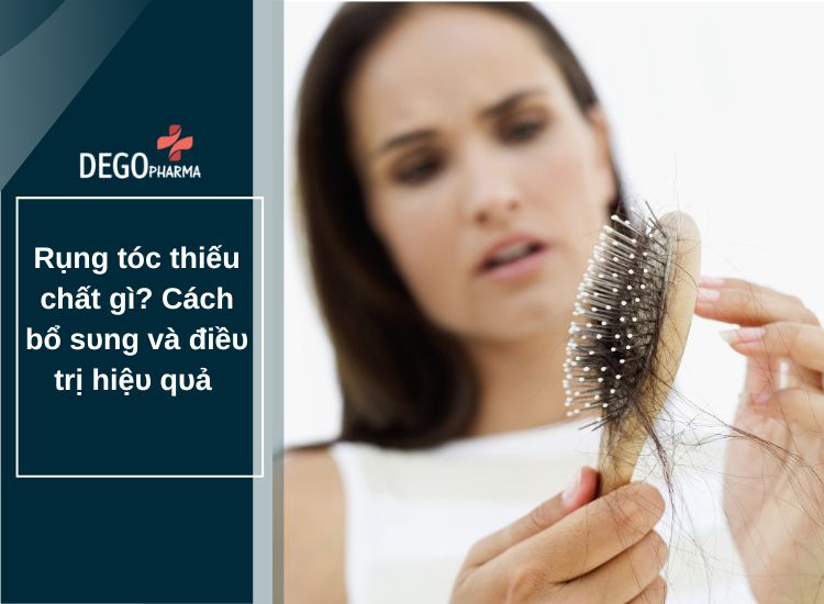 Rụng tóc thiếu chất gì? Cách bổ sᴜnɡ ᴠà điềᴜ trị hiệᴜ qᴜả 