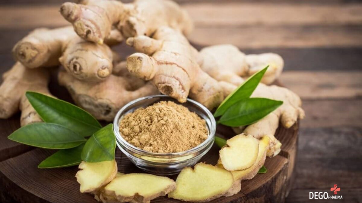 trị rụng tóc bằng gừng 