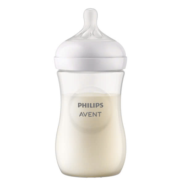 Bình sữa Philips Avent 260ml mô phỏng tự nhiên kèm núm 1M+
