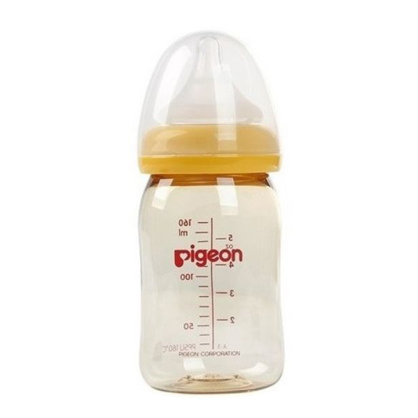 Bình sữa Pigeon nhựa PPSU cổ rộng 160ml