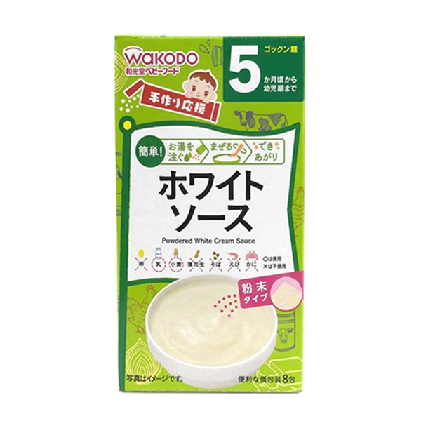 Bột ăn dặm Wakodo vị gà phô mai cho bé từ 5 tháng tuổi 28g