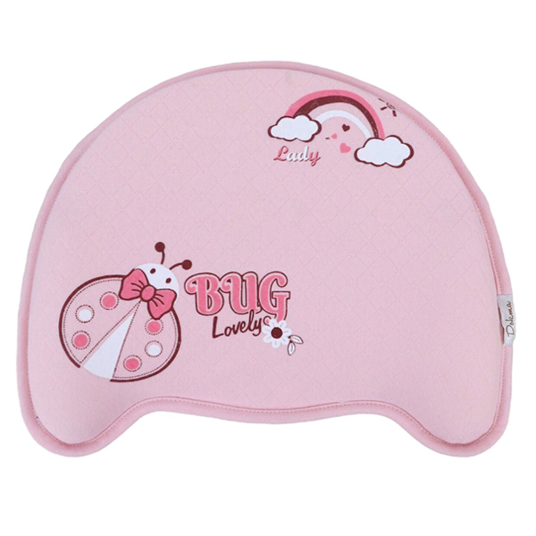 Gối chống bẹp đầu chữ C Dokma - Hồng