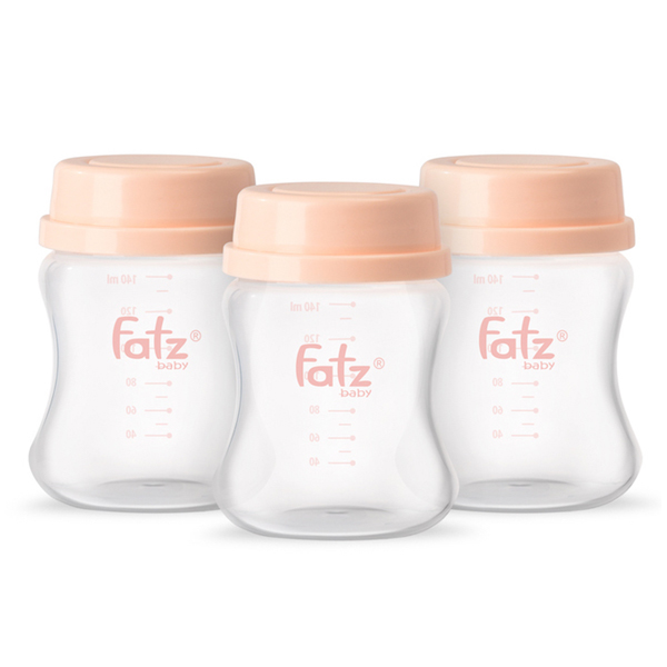 Bình trữ sữa Fatzbaby FB0140VNX 140ml (Bộ 3 bình)