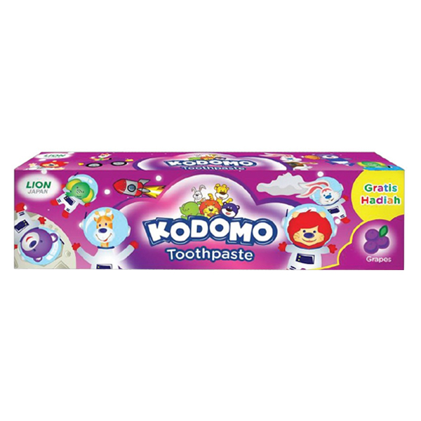 Kem đánh răng Kodomo hương nho 2Y+ 45g