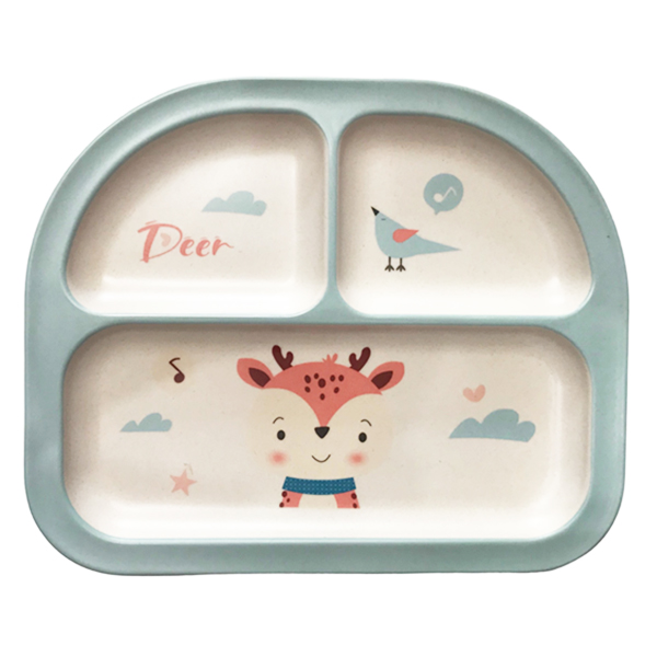 Khay ăn dặm Hermon xanh dương - Nai