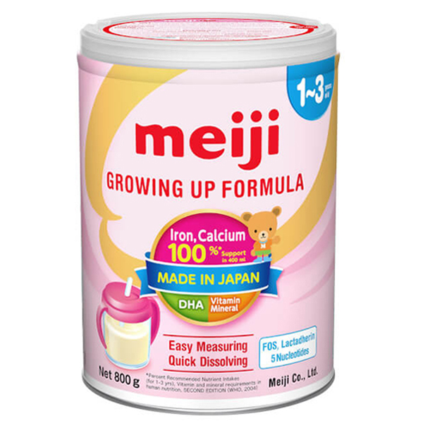 Sữa Meiji Growing up Formula 800g (12-36 tháng)