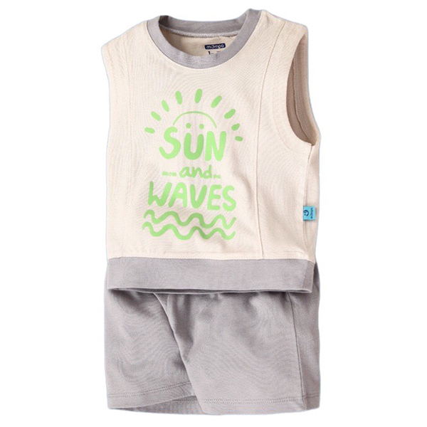 Bộ Mompa sát nách cotton MP615