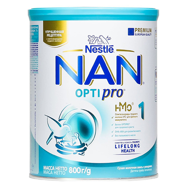 Sữa Nan Nga số 1 0-6 tháng 800g