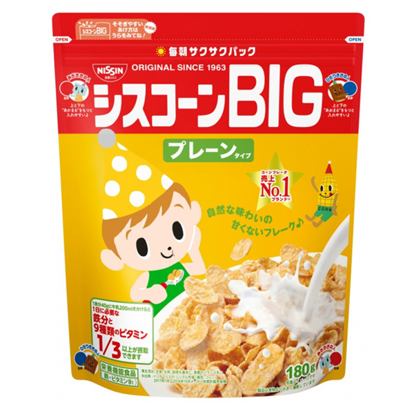 Ngũ cốc Nissin vị bắp 12M+ 180g