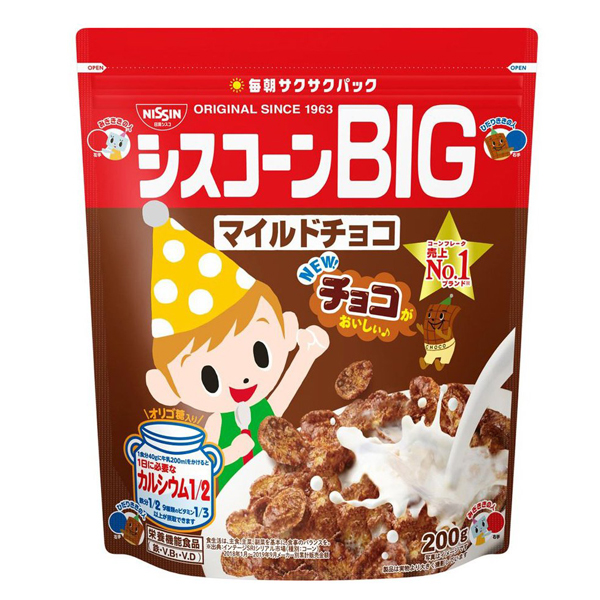 Ngũ cốc Nissin Ciscorn vị sô cô la 200g
