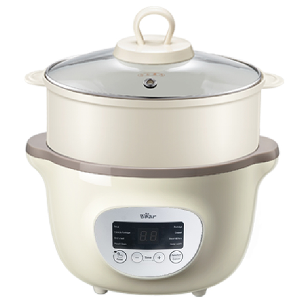 Nồi nấu chậm Bear SUBE002 1.6l kèm lồng hấp