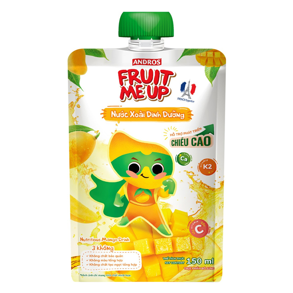 Nước ép dinh dưỡng Fruit Me Up vị xoài 12M+