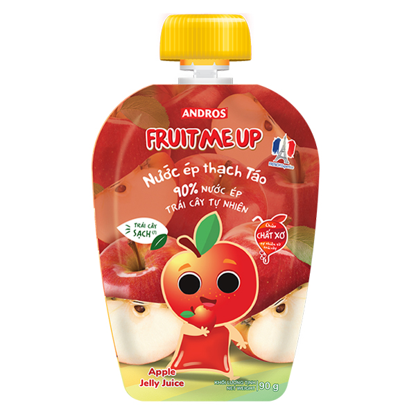 Nước ép thạch Fruit Me Up vị táo 18M+ 90g