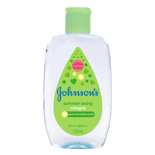 Nước hoa hương mùa hè Johnson Baby 125ml 0M+