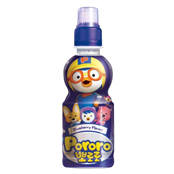 Nước trái cây Pororo vị việt quất 235ml