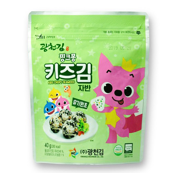 Rong biển vụn Organic Pink Fong 12M+ 40g