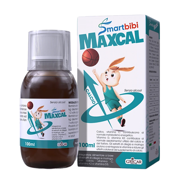 Siro bổ sung canxi Smartbibi Maxcal 100ml