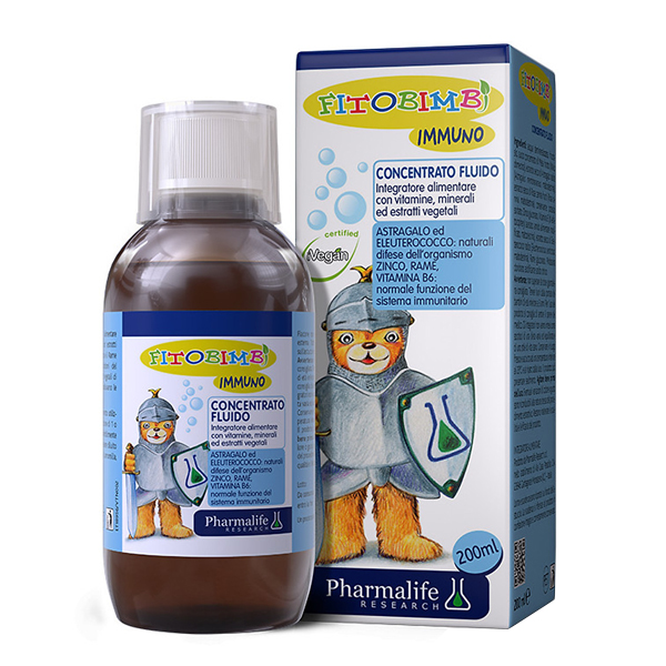 Siro tăng đề kháng Fitobimbi Immuno 6M+ 200ml