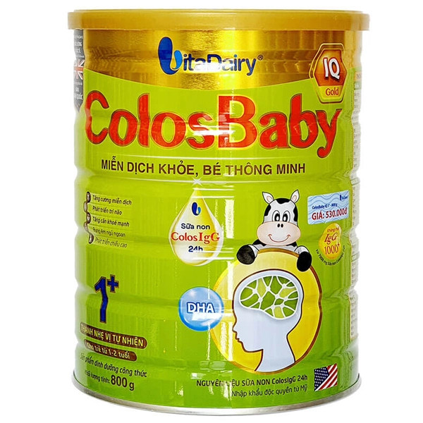 Sữa ColosBaby IQ 1+ 1-2 tuổi 800g