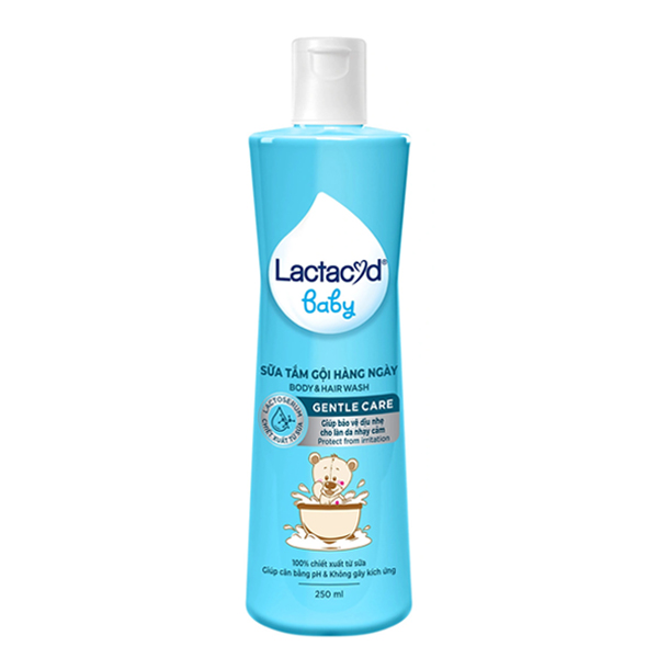 Sữa tắm gội Lactacyd Bb 250ml
