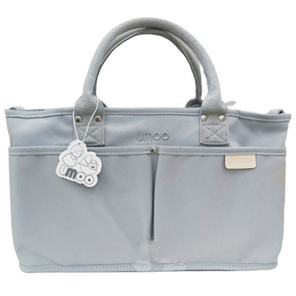 Túi bỉm sữa cao cấp Umoo - Xám