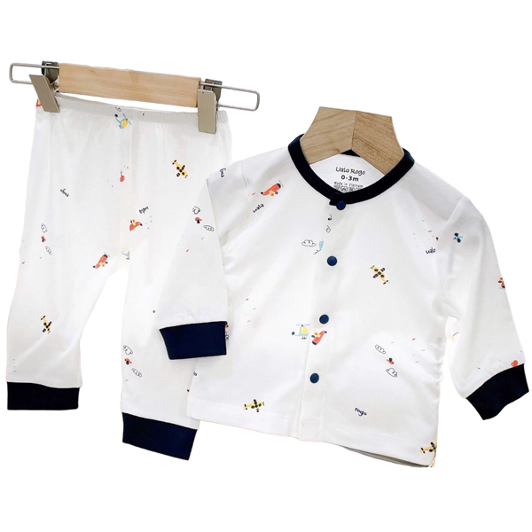 Bộ UalaRogo dài tay cài giữa Petit UR 2254