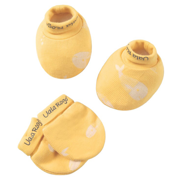 Set bao tay chân UalaRogo nỉ cotton UR 2437B