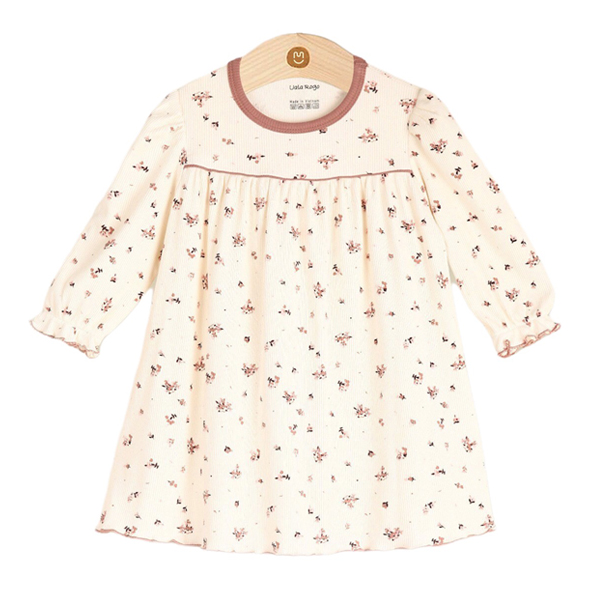 Váy UalaRogo 12-18M vải tăm 3981 - Hồng