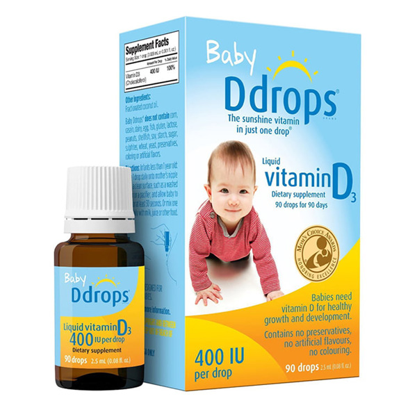 Vitamin D3 Baby Drops 0M+ 2.5ml