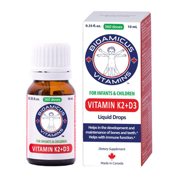 Vitamin D3 K2-MK7 BioAmicus 0M+ 10ml