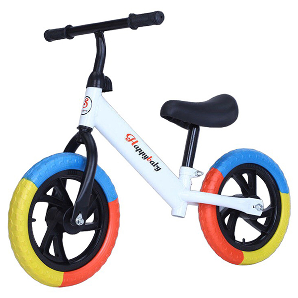 Xe chòi chân thăng bằng Happy Baby - Trắng