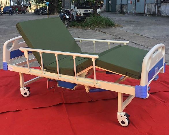 giường y tế 3 tay quay lucass gb-3a